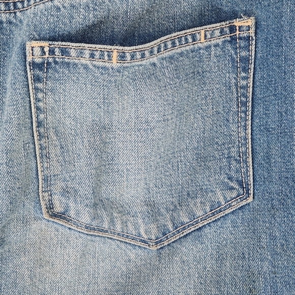 PAIGE Chiara Fray Hem Blue Denim Skirt Size 29 - Picture 10 of 11